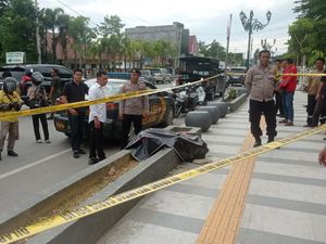 Geger Wanita Ditemukan Tewas di Trotoar Eks MTQ Kendari