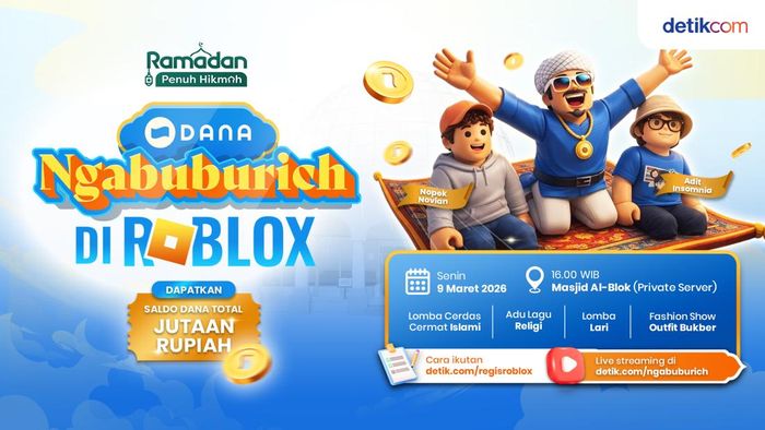 DANA Ngabuburich di Roblox: Challenge Seru & Hadiah Jutaan Rupiah!