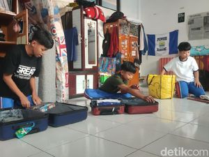 Hindari Macet, 1.300 Santri Darussalam Ciamis Mudik Lebih Awal