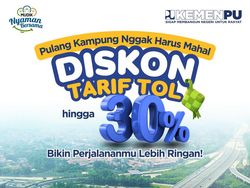 Rincian 29 Tol Diskon Tarif hingga 30%, Catat Jadwalnya!