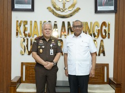 Wamenaker RI Sambangi Kejatisu Bahas Penegakan Hukum dan Ketenagakerjaan