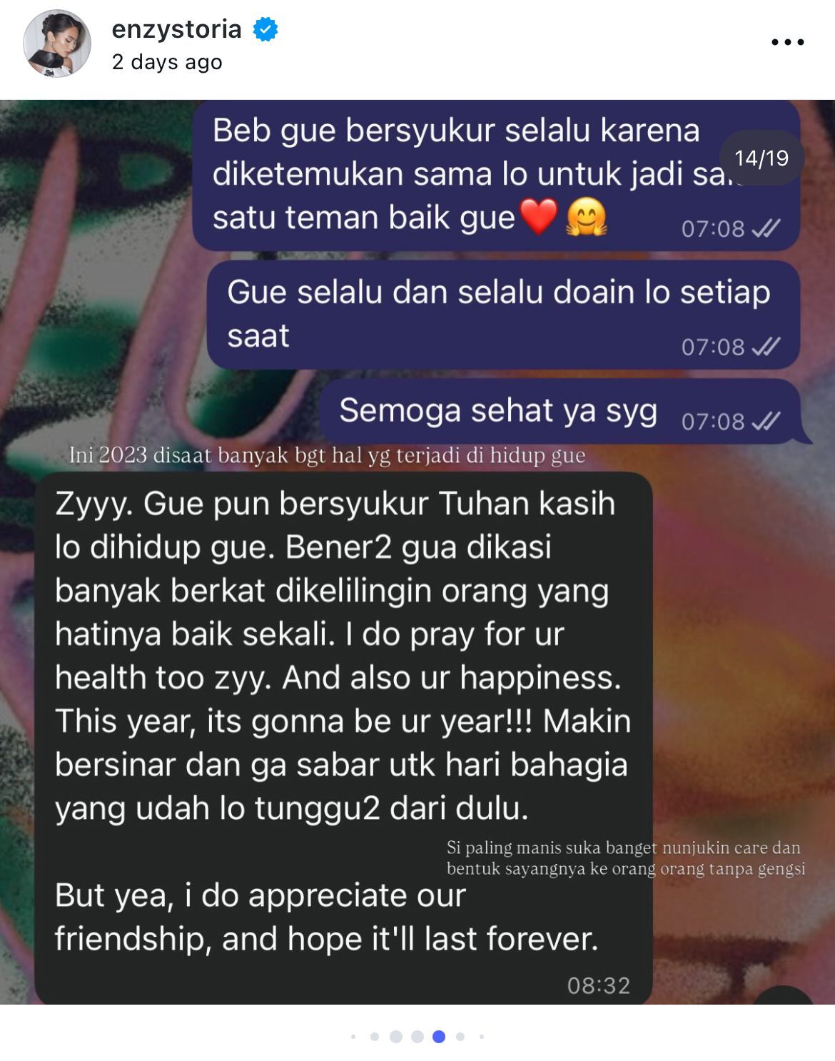 Chat Enzy Storia dan vidi