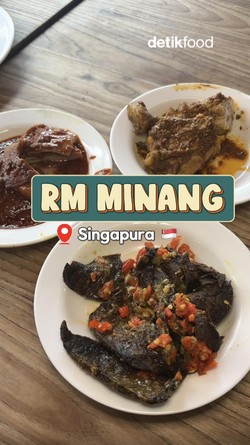Video: Eksis Sejak 1954, RM Minang di Singapura Punya Paru Balado Autentik