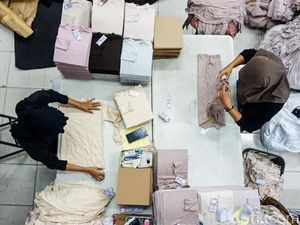 Industri Rumahan Fesyen Muslim Kebanjiran Pesanan Jelang Lebaran