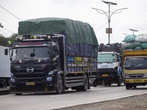 Polri Bakal Tindak Kendaraan Sumbu Tiga yang Masih Beroperasi di Arus Mudik