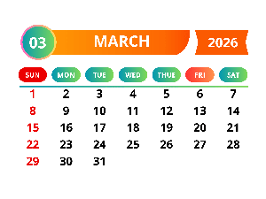 Kalender Maret 2026 dengan Jadwal Libur-Cuti Bersama Nyepi dan Idul Fitri