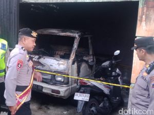 Mobil-Motor Milik Warga Bowan Klaten Terbakar Saat Ditinggal Mandi
