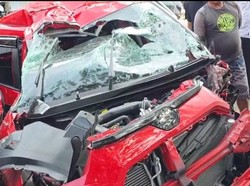 Kecelakaan Beruntun di Palu Libatkan 3 Mobil-1 Motor, 1 Pengendara Tewas