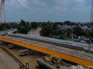 Penampakan Jembatan Kemang Pratama Seharga Rp63,97 Miliar