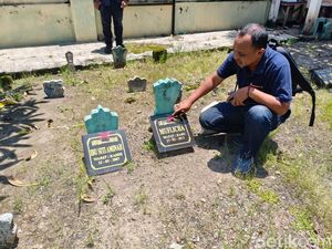 Siapa Pencoret Tanda Silang Merah di Batu Nisan Kludan Sidoarjo?