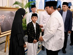 Prabowo Apresiasi Qori Cilik Juara MTQ Internasional: Nanti Menghadap Saya