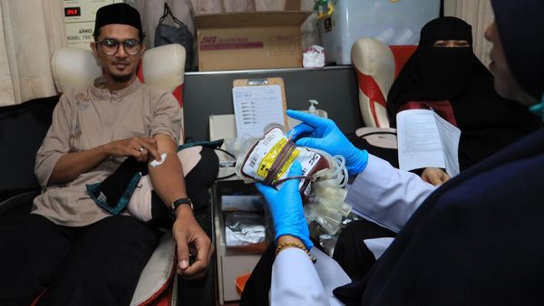 Safari Donor Darah Ramadan, PMI Banda Aceh Sambangi Masjid