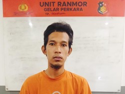 Pria Mataram Ditangkap Polisi gegara Curi Motor Kurir Paket