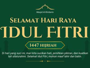 45 Spanduk Idul Fitri 2026 Lengkap Ucapan Lebaran yang Menarik