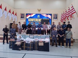 589.760 Rokok Ilegal dari Surabaya Gagal Diselundupkan ke Bima