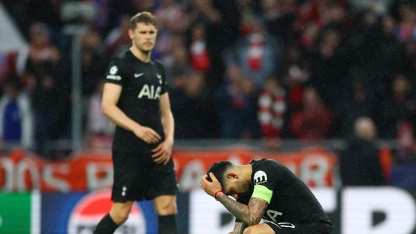 Persentase Suram Tottenham