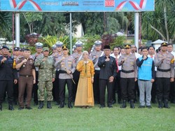 1.000 Personel Gabungan Siap Amankan Mudik Lebaran di Kota Kediri
