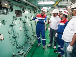Distribusi Energi Jelang Mudik Dipantau dari Kapal LPG hingga SPBU