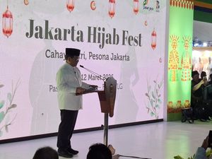Buka Jakarta Hijab Festival, Pramono Ingin Tanah Abang Kembali Ramai