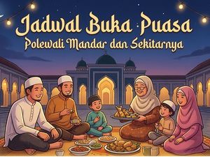 Waktu Buka Puasa dan Adzan Maghrib Hari Ini Polewali Mandar, Sabtu 14 Maret 2026
