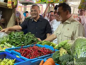 Mendag Cek Pasar Kudus Disambut Curhat soal Langkanya Minyakita