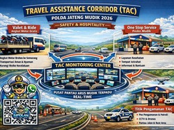 Polda Jateng Hadirkan Layanan Mudik Terpadu, Pakai AI hingga Siapkan Angkutan Motor Gratis