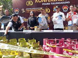 Penyalahgunaan LPG Subsidi di Tulungagung Dibongkar, 2 Orang Ditangkap