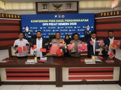 Operasi Pekat di Tuban, 58 Tersangka Judi hingga Prostitusi Diamankan