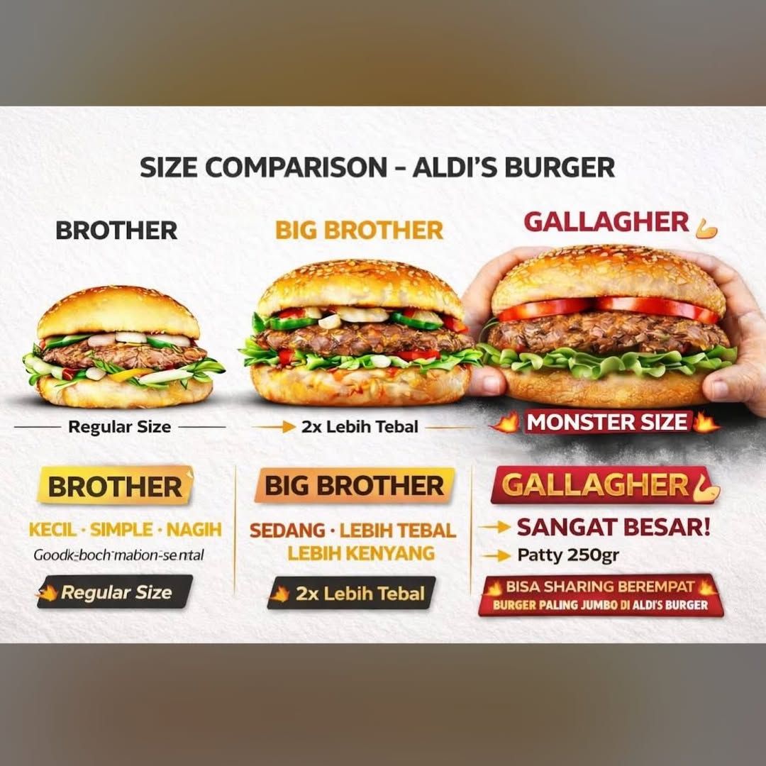 Trik marketing Aldis Burger milik Aldi Taher