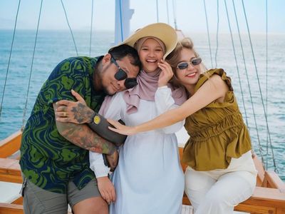 Bak Bestie, Momen Akrab Istri dengan Anak Virgoun