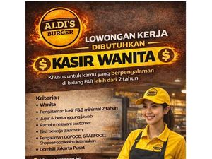 Aldi Taher Lagi Buka Lowongan Buat Perempuan, Posisi Kasir di Bisnis Burger