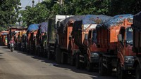 TPST Bantargebang Ditutup, Antrean Truk Sampah Capai 8 Km
