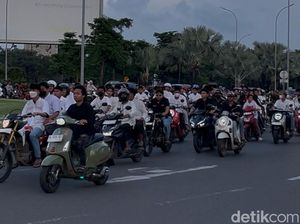 Remaja Konvoi Geber Motor-Kuasai Jalan di Kawasan CPI Makassar Bikin Resah