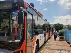 Murah Meriah, Naik Transjakarta Blok M-Bandara Soetta Tarif Rp 3.500