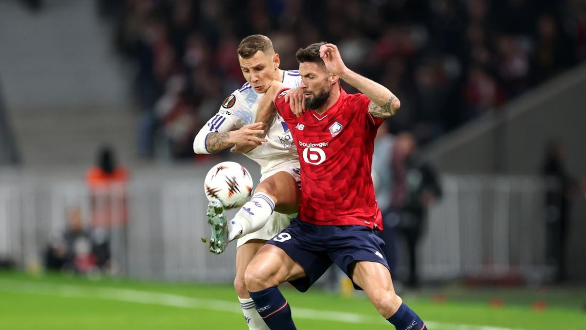Hasil Lille vs Aston Villa di Liga Europa. (Foto: Aston Villa FC via Getty Images/Neville Williams)