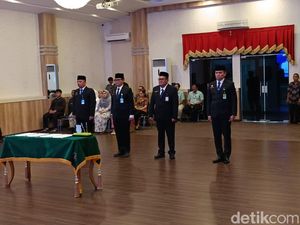 Walkot Rico Lantik 4 Pejabat Eselon II Pemkot Medan Hasil Manajemen Talenta