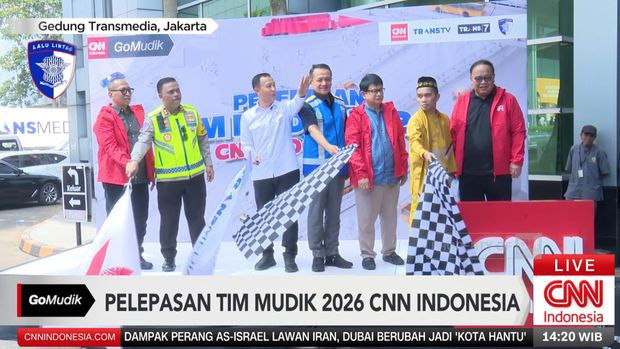 Pelepasan Tim Mudik 2026 CNN Indonesia