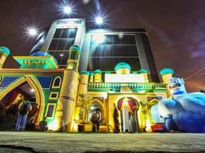 Polres Bogor Sulap Pos Terpadu Hoegeng dengan Nuansa Timur Tengah, Siap Layani Pemudik