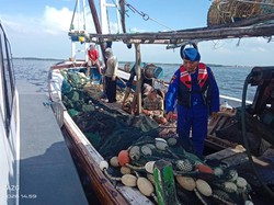 Nelayan Pakai Trawl Saat Melaut Diamankan di Pasuruan