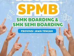 SPMB SMK Boarding-Semi Boarding Jateng Dibuka, Biaya Pendidikan Gratis!