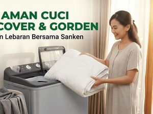 Tips Mencuci Bedcover dan Gorden Besar di Mesin Cuci Jelang Lebaran