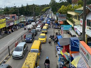 1.447 Angkutan di Puncak Cianjur Dirumahkan Selama Arus Mudik