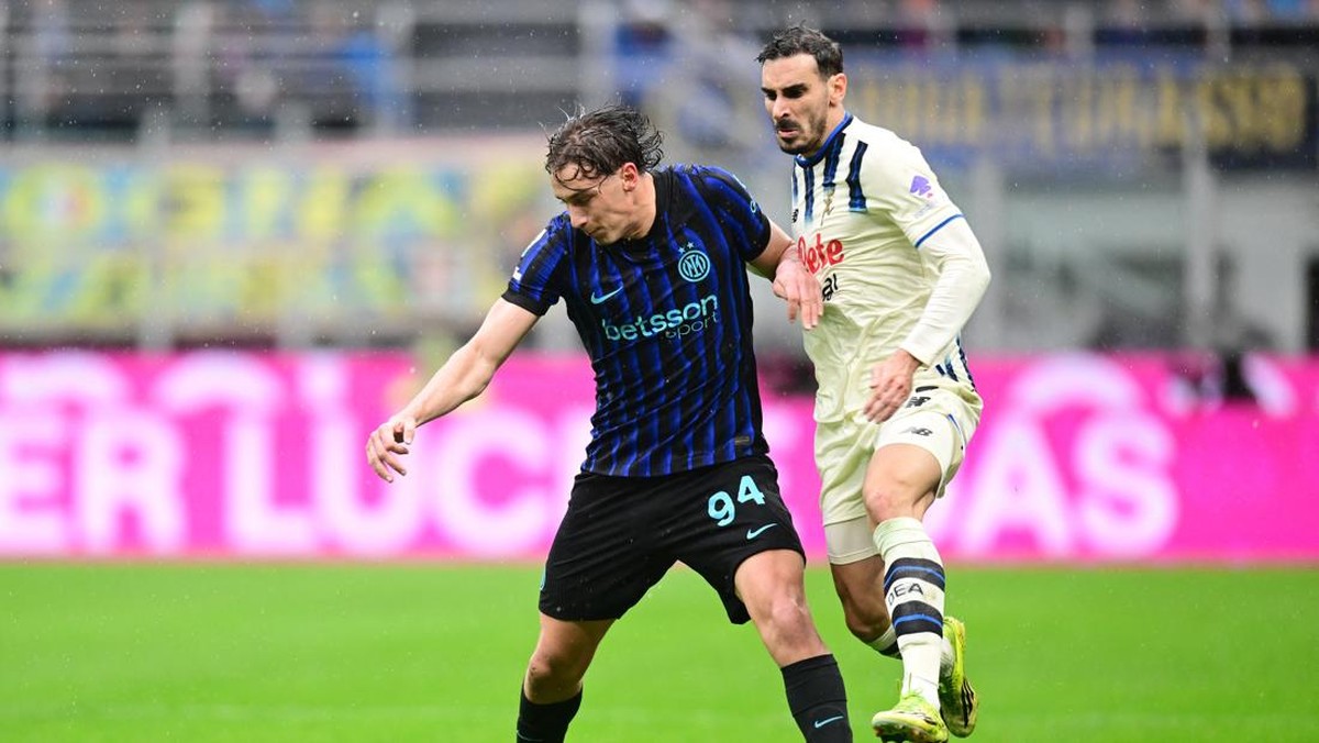 Inter Milan diimbangi Atalanta 1-1. (REUTERS/Daniele Mascolo)