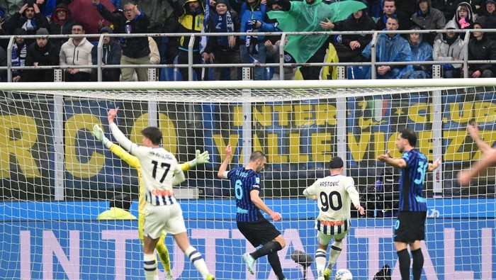 Inter Milan vs Atalanta tuntas 1-1.