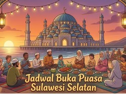 Waktu Buka Puasa dan Adzan Maghrib Wilayah Sulawesi Selatan Hari Ini, Sabtu 14 Maret 2026