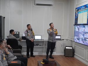 Stamaops Polri Pantau Titik Krusial Jalur Puncak: Pos Terpadu Hoegeng-Posyan Gunung Mas