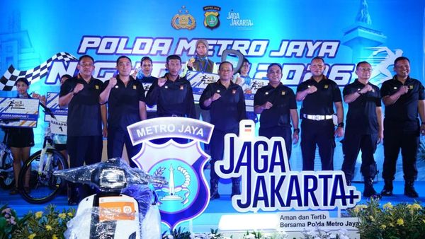 Serunya Night Run Jaga Jakarta, Salurkan Energi Positif Anak Muda