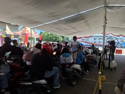 Pemudik Motor Mulai Ramai di Pelabuhan Ciwandan, Antrean Didominasi Pelat B