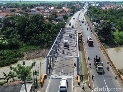 Penyapu Koin Masih Marak di Jembatan Sewo Meski Dilarang