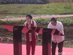 Megawati dan Pramono Resmikan Taman Bendera Pusaka